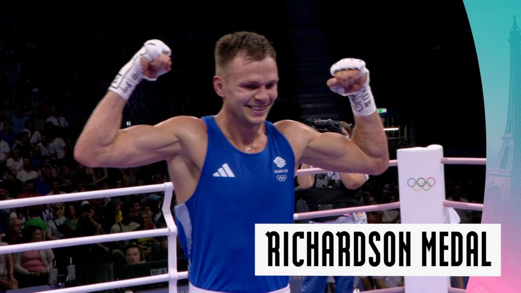 Lewis Richardson Wins Bronze Medal at Paris 2024