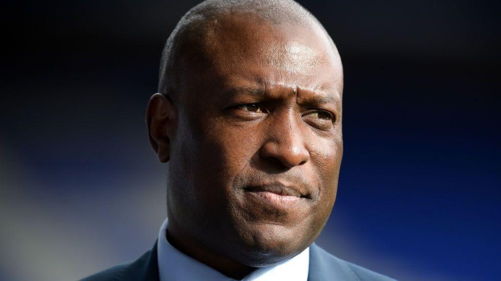 Kevin Campbell working as a pundit