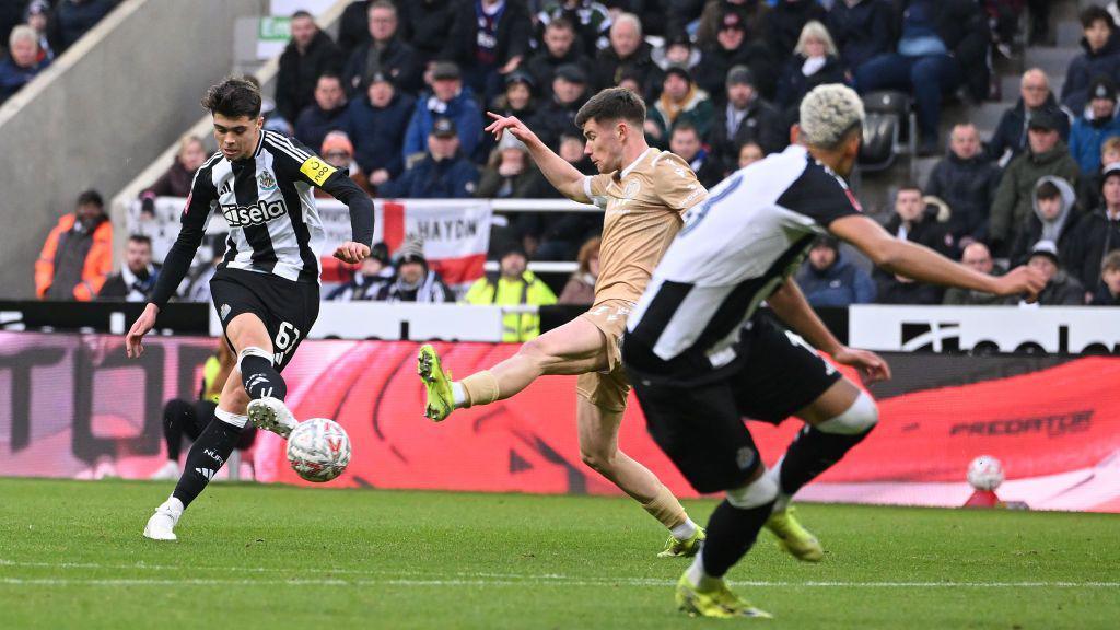 Newcastle 3 1 Bromley Lewis Miley after FA Cup victory BBC Sport