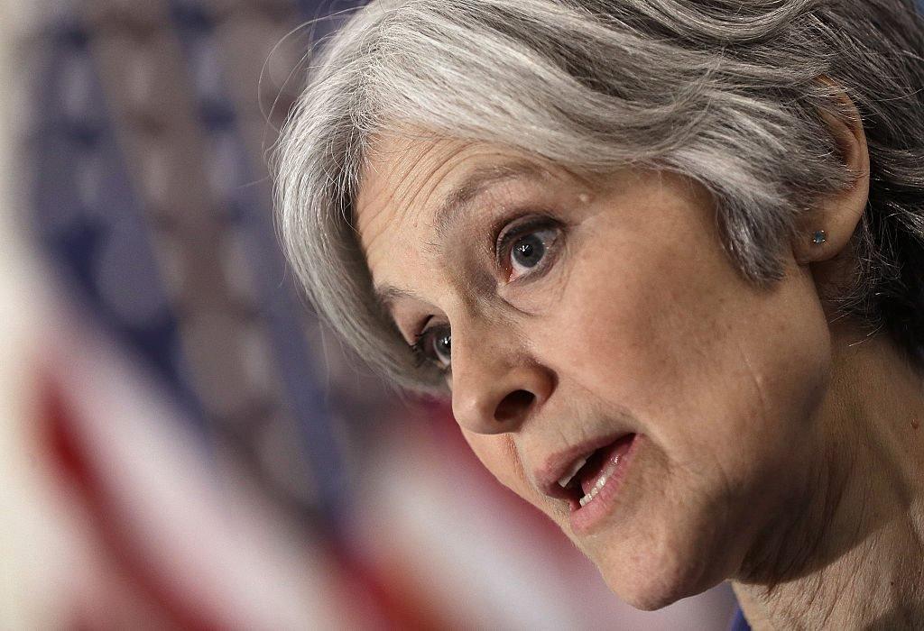 Jill Stein, the leader of the US Green Party, is in Louisiana to assess flooding damage