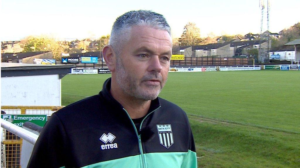 Bath City manager Jerry Gill