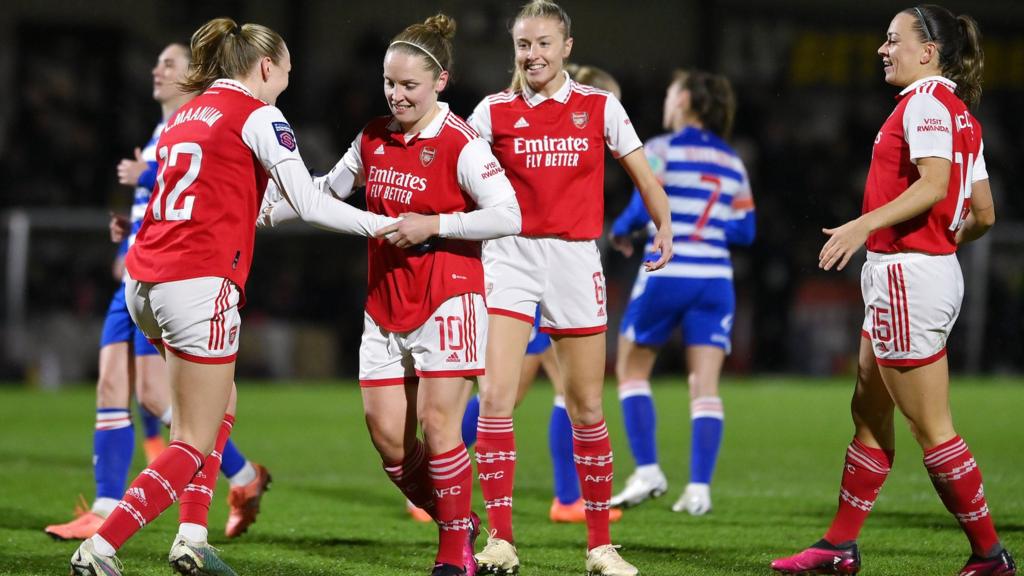 Arsenal celebrate