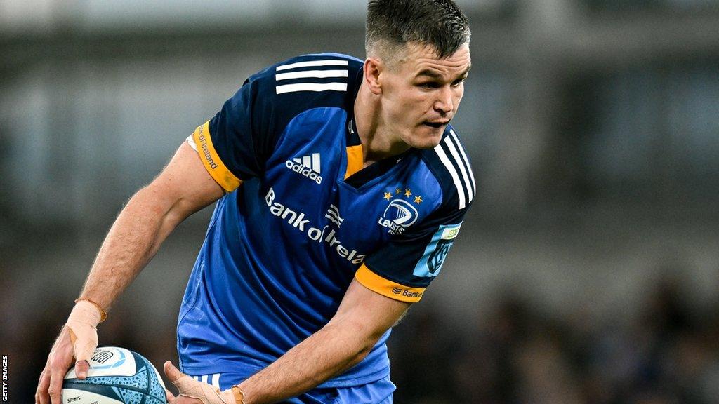 Johnny Sexton in action for Leinster in October