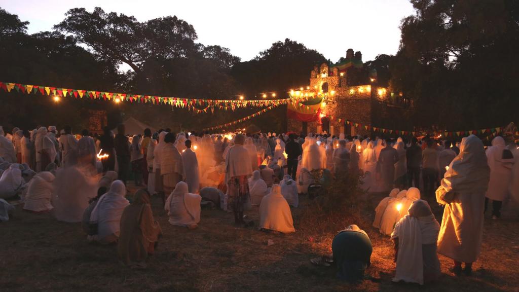 Timkat festival in Gondar