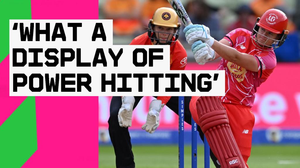 'Would you believe it?' - Jonassen hits four sixes in a row