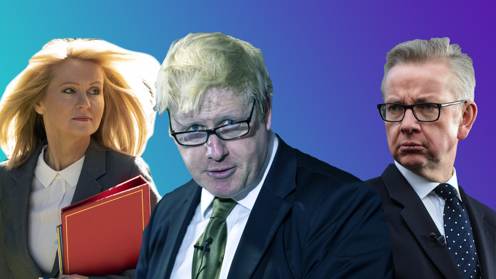 Boris Johnson - Esther McVey - Michael Gove.