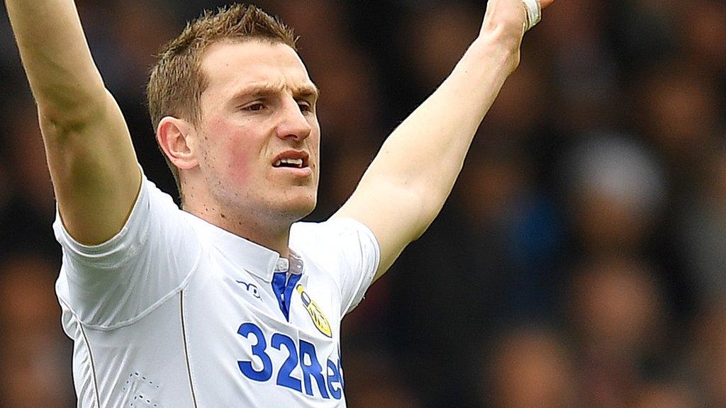 Leeds striker Chris Wood