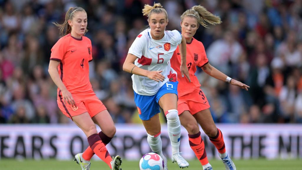 Keira Walsh of England women, Jill Roord of Holland Women, Rachel Daly of England