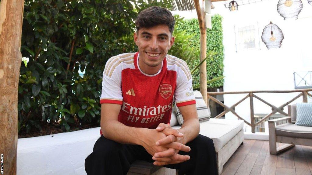 New Arsenal signing Kai Havertz