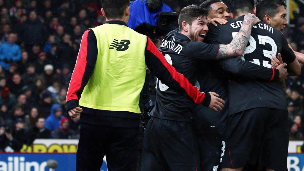 Jordon Ibe celebrates