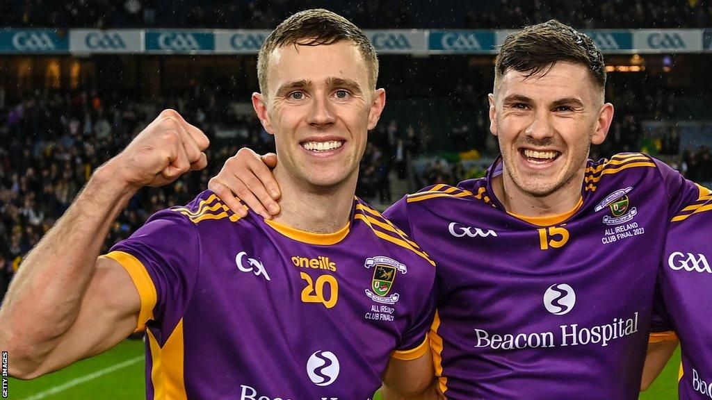 Dublin stalwart Paul Mannion and Galway star Shane Walsh pictured after last year's All-Ireland club final