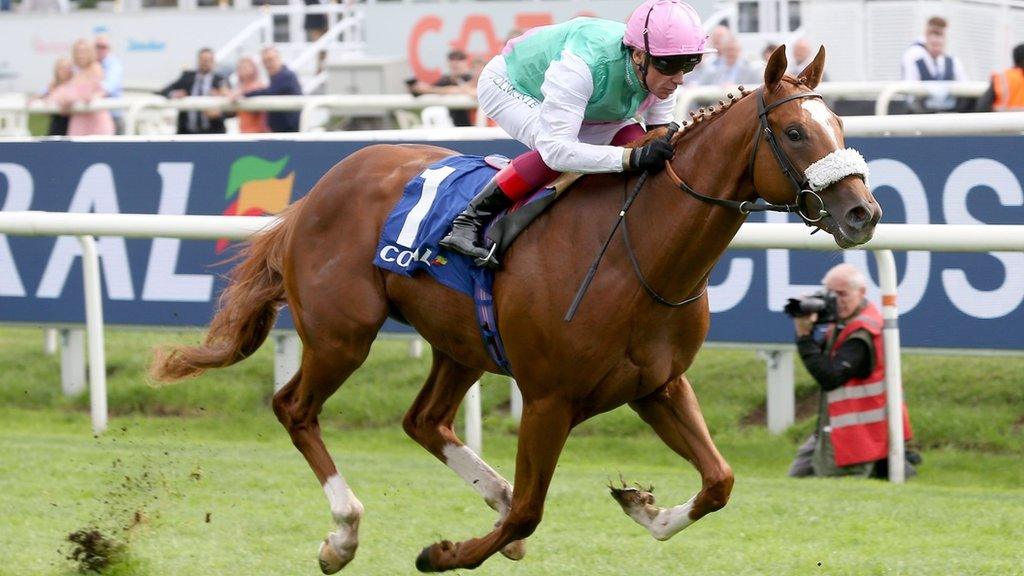 Chaldean unseated Frankie Dettori last time out