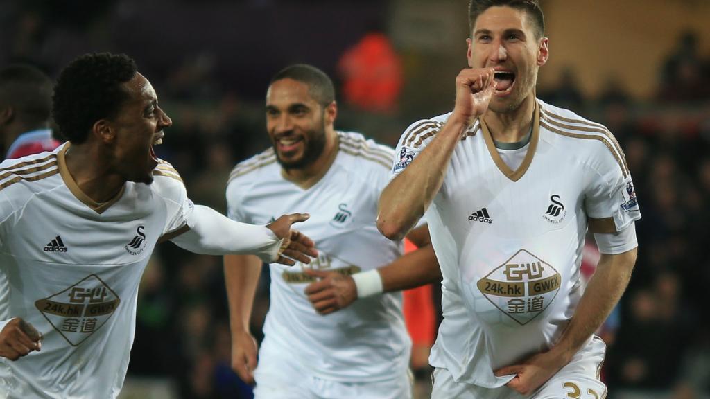 Federico Fernandez of Swansea