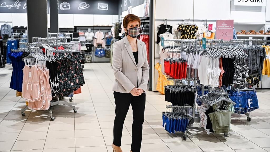 Nicola Sturgeon in New Look