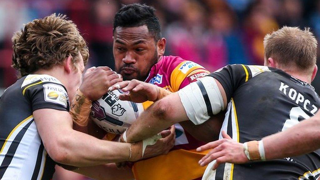 Huddersfield's Ukuma Ta'ai