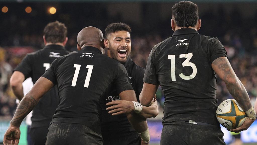 New Zealand celebrate