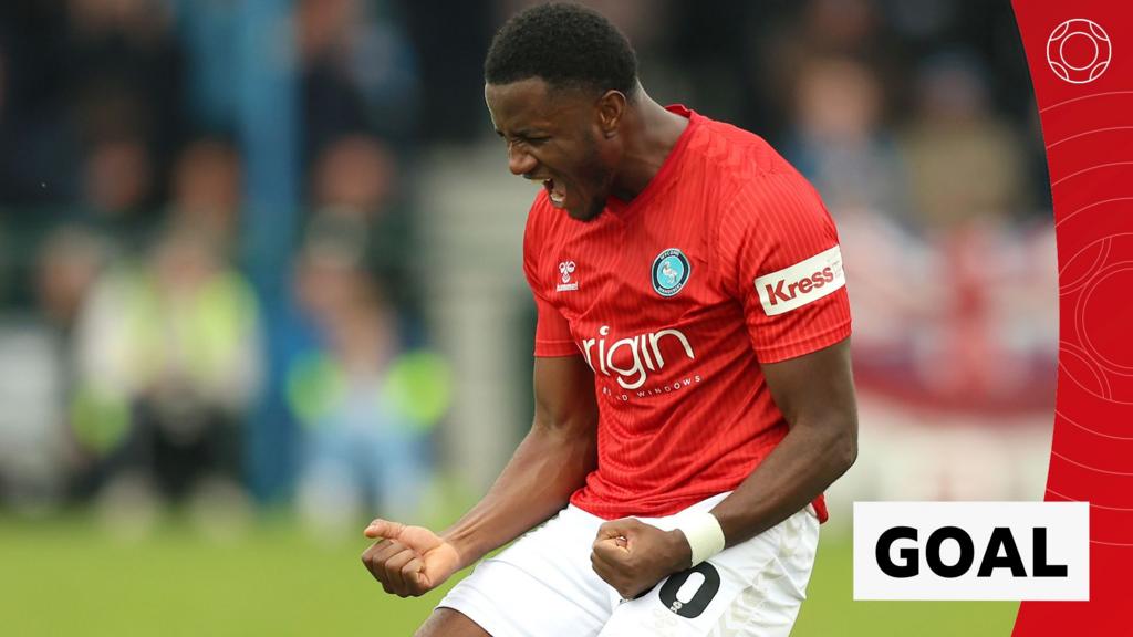 Watch: Lubala scores sensational free-kick for Wycombe