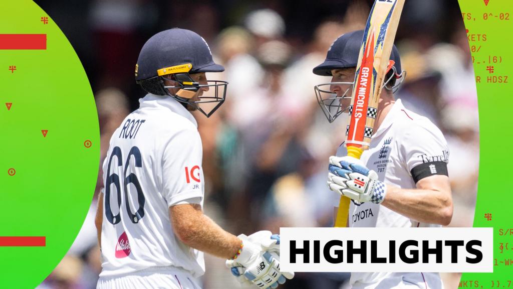 England make good start to fifth Test as first day cut short