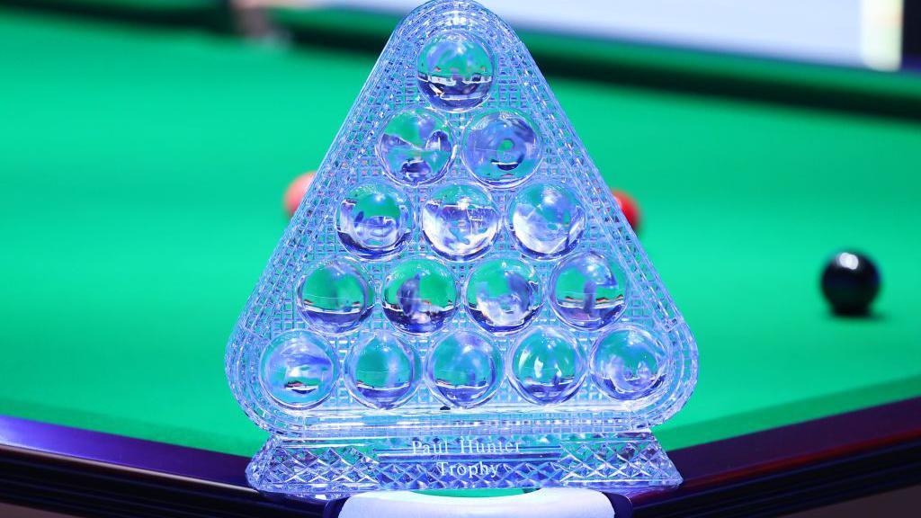 Masters Snooker trophy