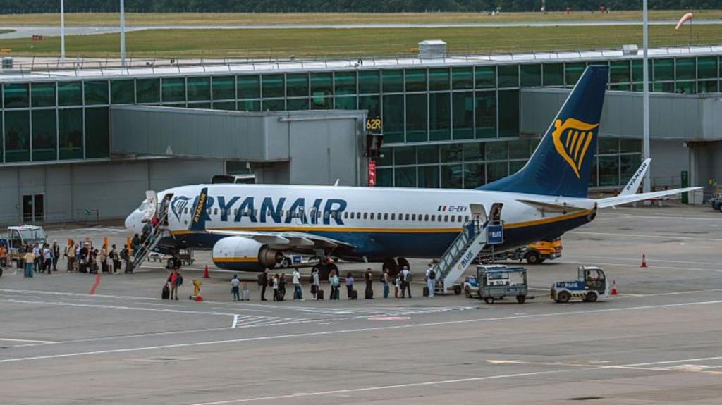 Ryanair flight