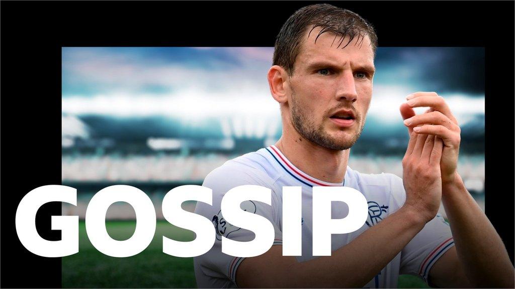 Rangers left-back Borna Barisic