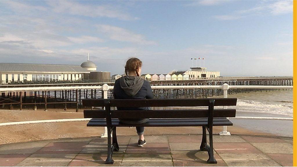 Girl by the sea