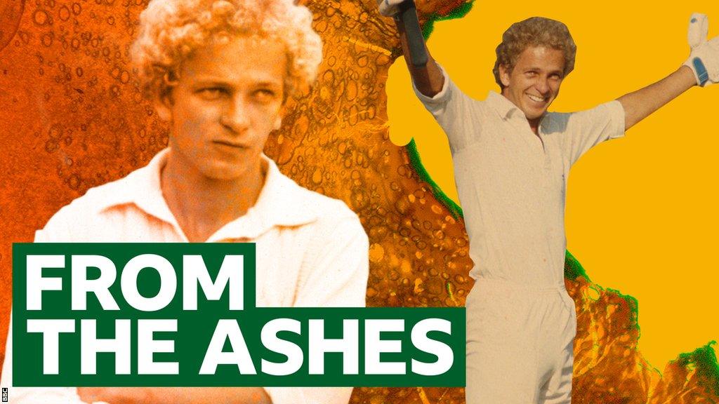 David Gower graphic