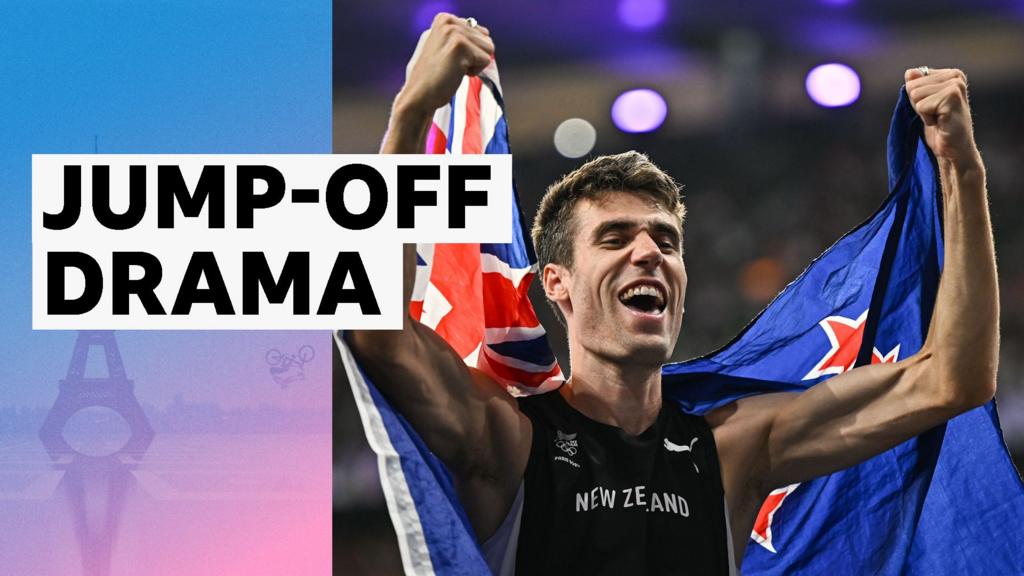 Kerr wins high jump gold after dramatic jump-off with USA's McEwen