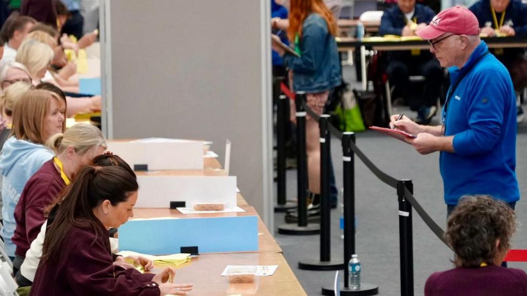 People verifiying votes