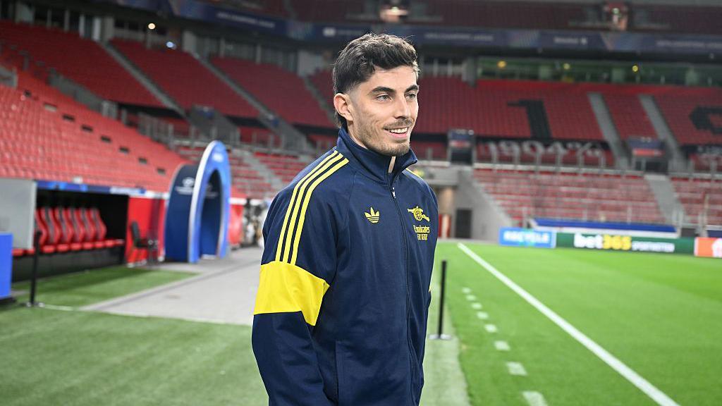 Kai Havertz in the BayArena 