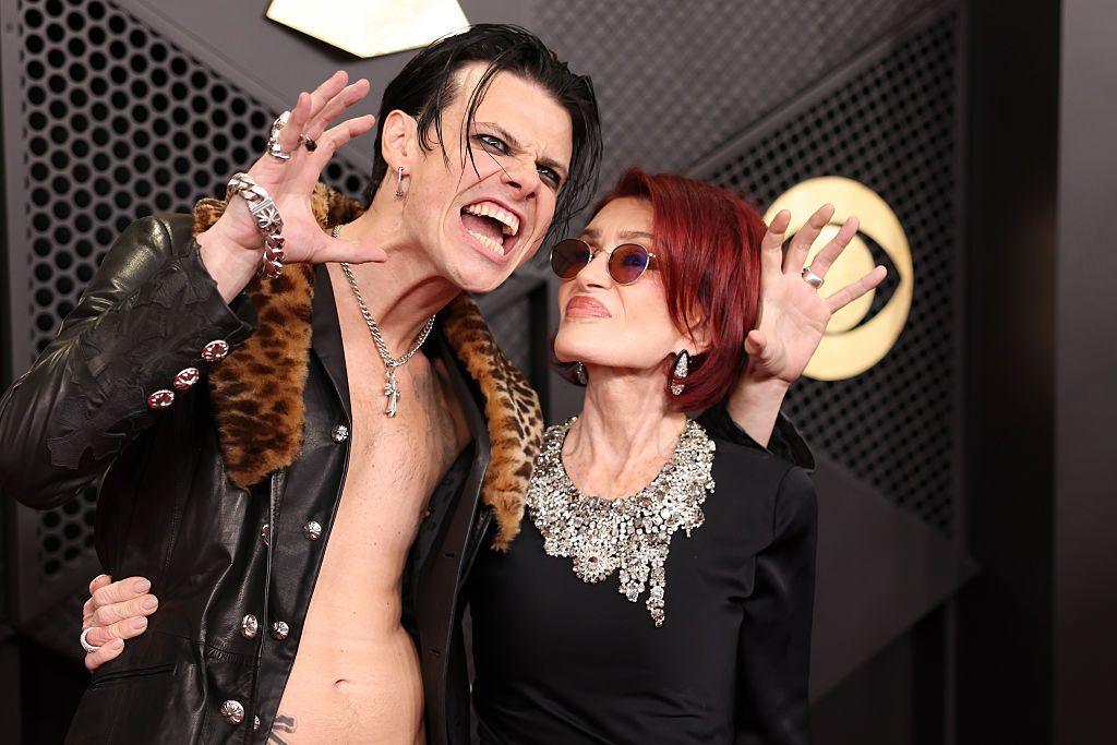 Yungblud and Sharon Osbourne