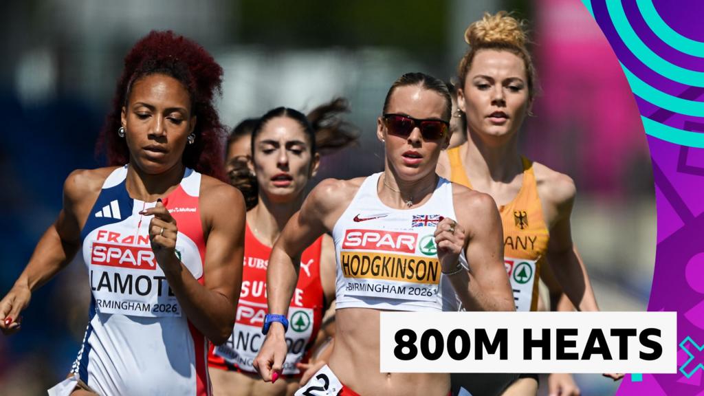 Hodgkinson cruises into 800m semi-finals