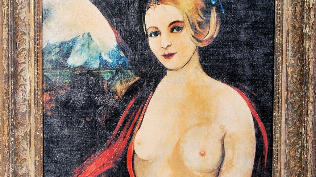 ‘Fallen Madonna with the Big Boobies’ from ‘Allo ‘Allo