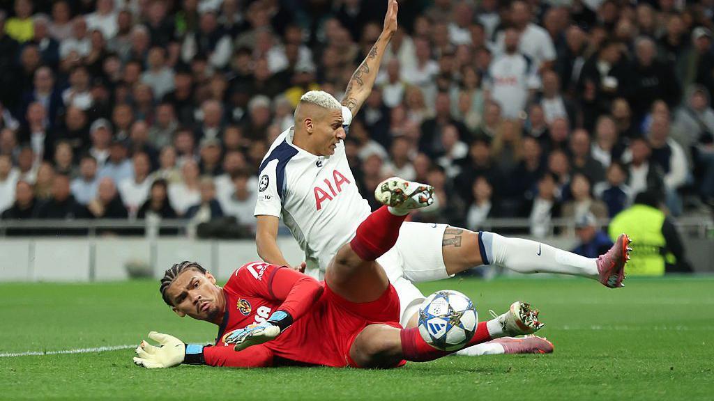 Champions League action