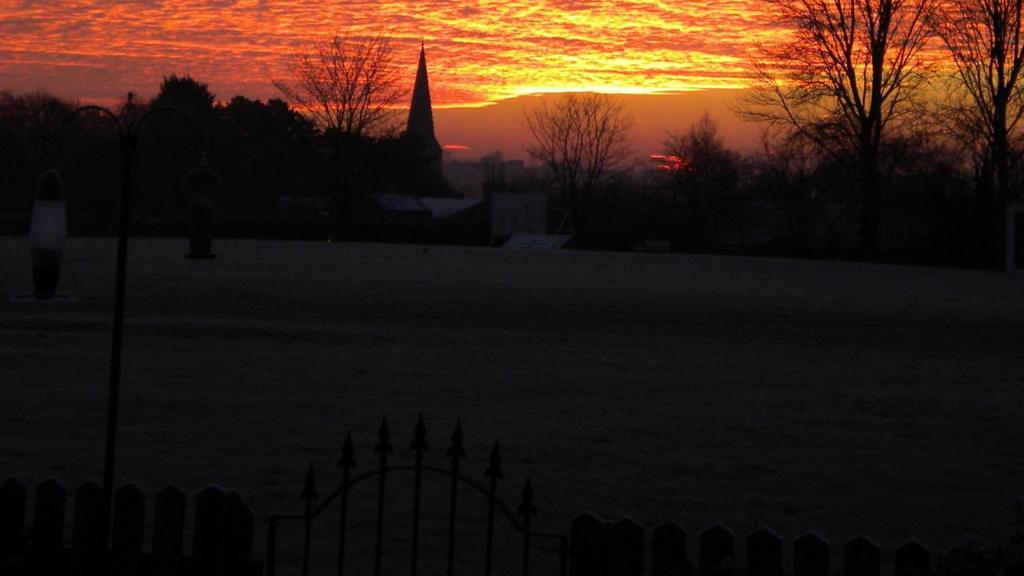 Sunrise above Market Harborough