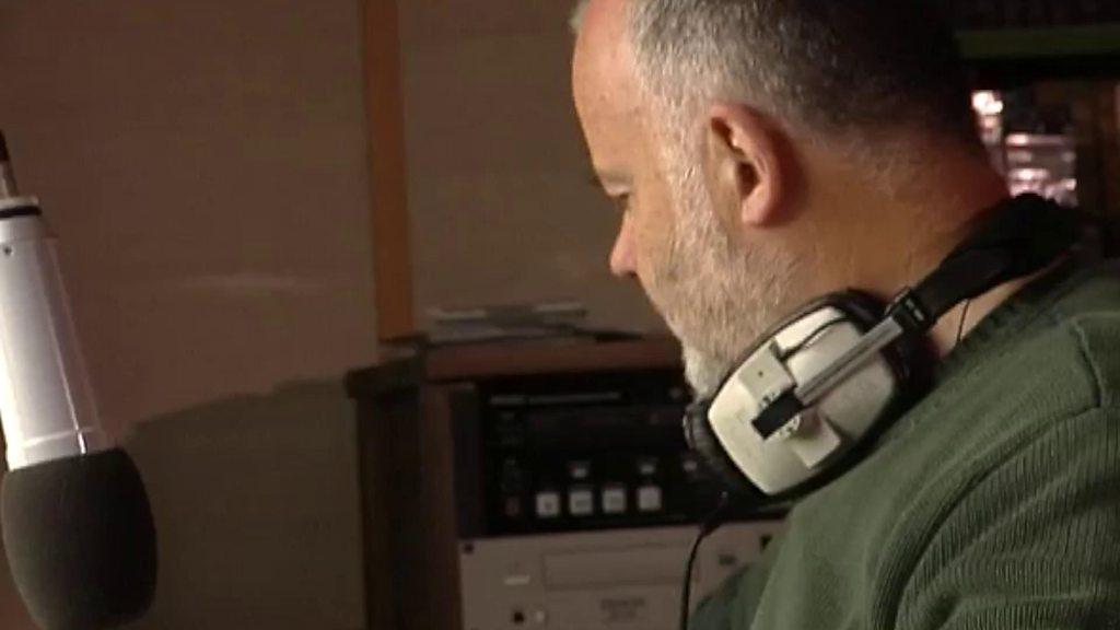 John Peel at work