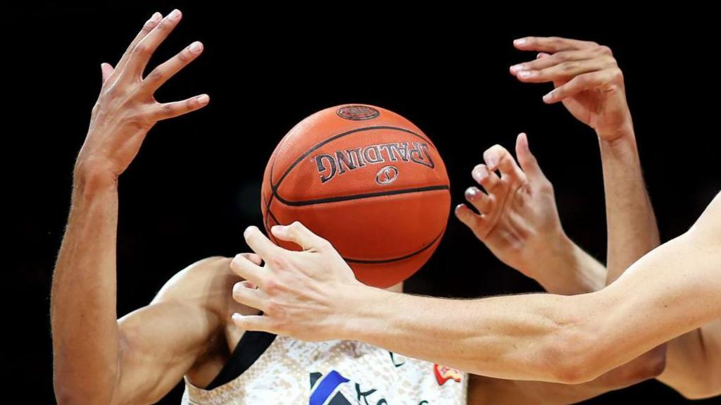 Dillon Stith of the Taipans attempts to secure the ball during the round 16 NBL match between Sydney Kings and Cairns Taipans at Qudos Bank Arena, in Sydney, Australia