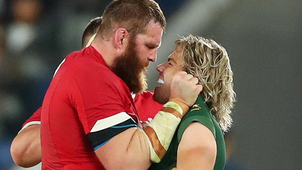 Jake Ball and Faf de Klerk