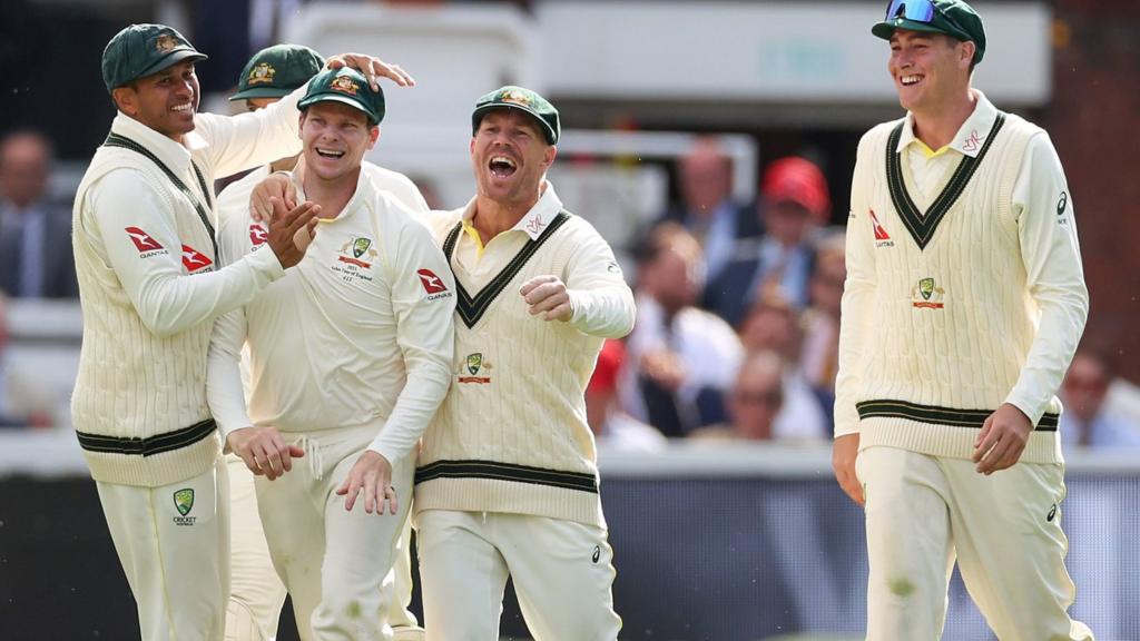 Australia celebrate