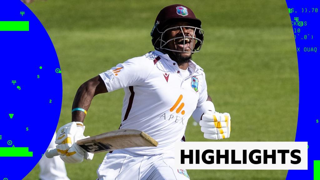 West Indies fight back against England on day two