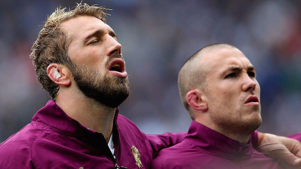 Chris Robshaw and Mike Brown