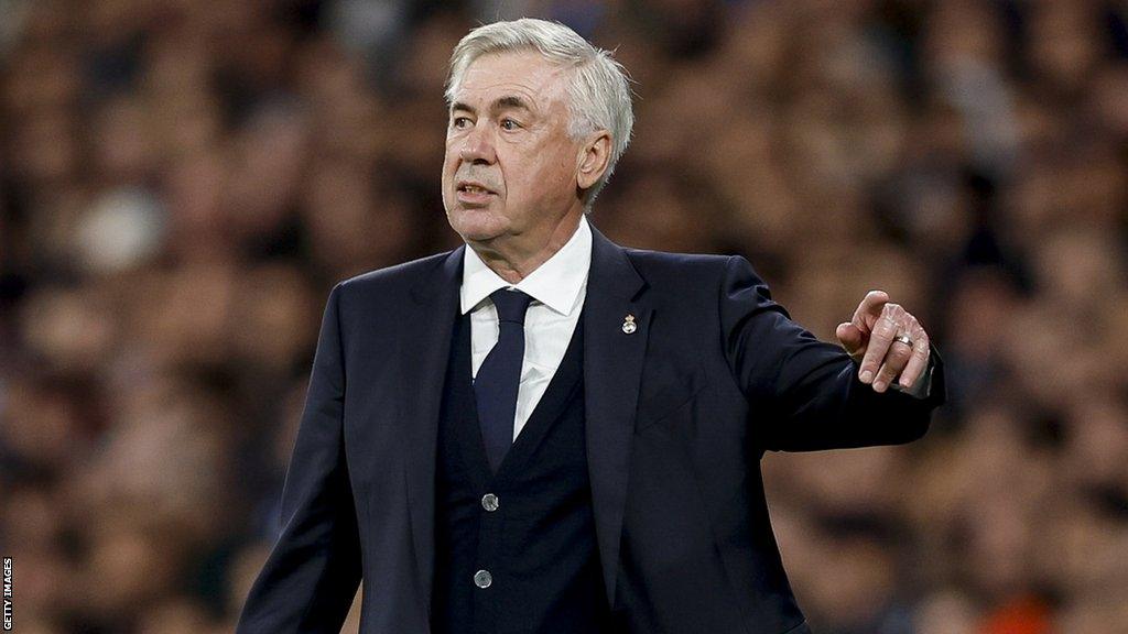 Real Madrid manager Carlo Ancelotti