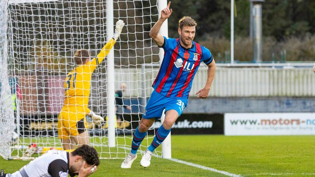 David Wotherspoon's double helped Inverness race into a 3-0 lead by half-time