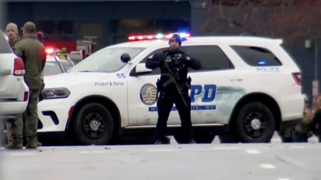 Officers on Rainbow Bridge