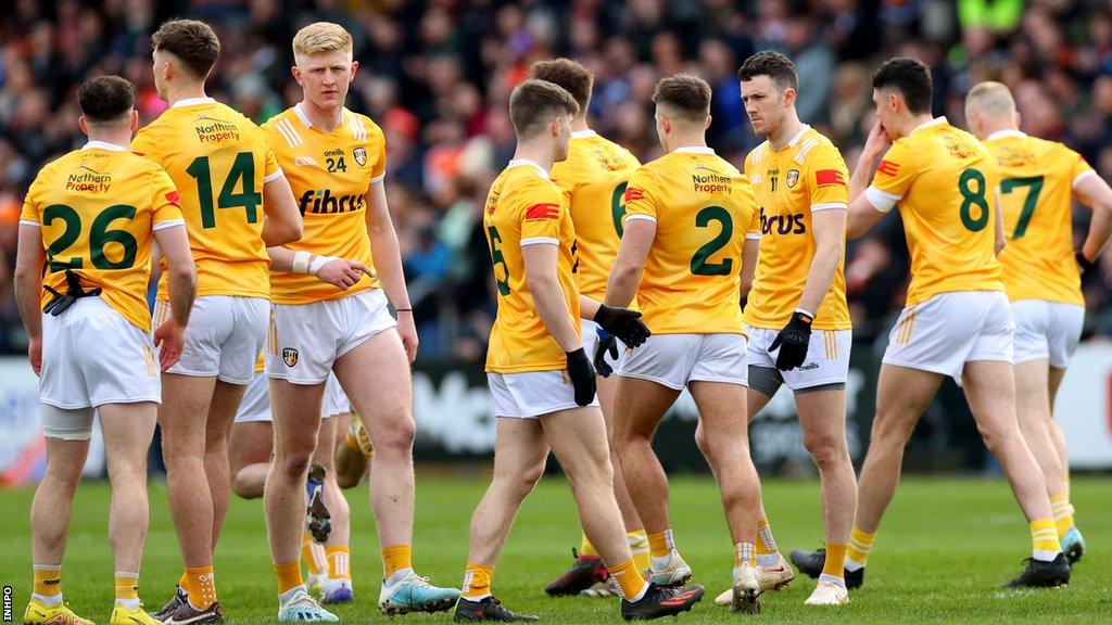 Antrim will face one of the preliminary round winners in the quarter-finals