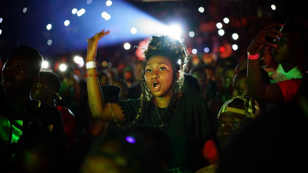 A music concert in Mali.