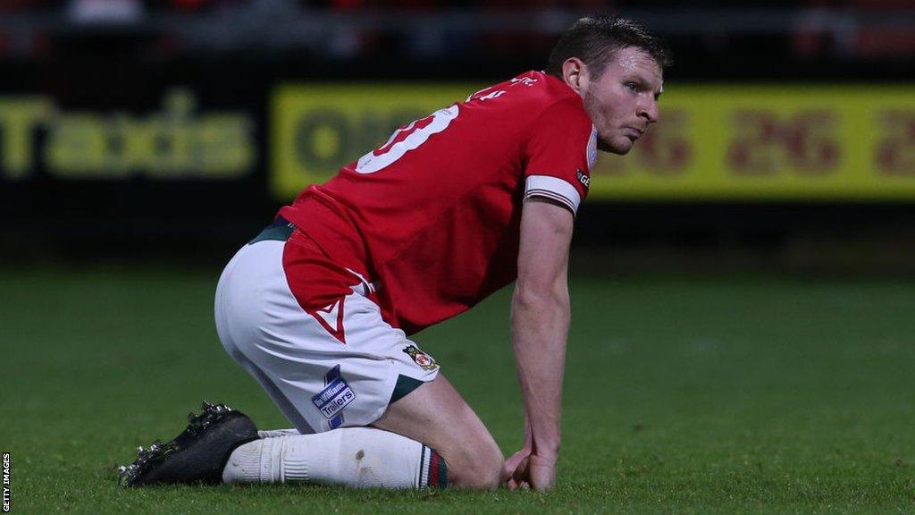 Wrexham striker Paul Mullin