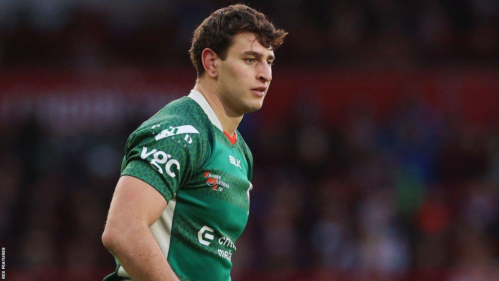 Juan Martin Gonzalez in action for London Irish