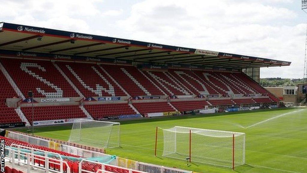 Swindon Town's County Ground stadium