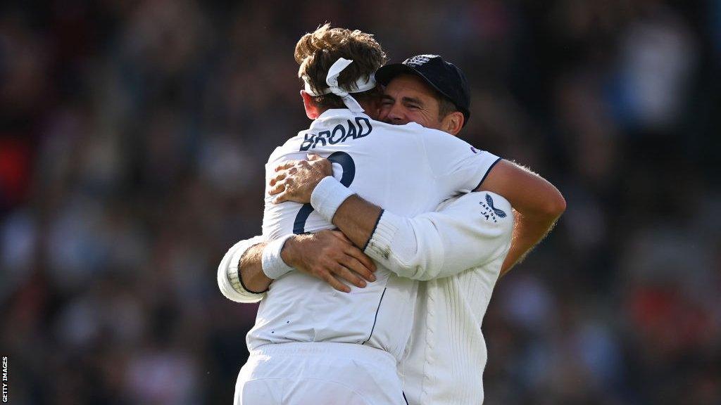 Stuart Broad and James Anderson